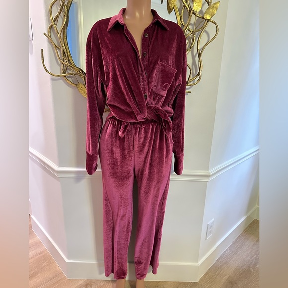 FREE PEOPLE velour SET - Picture 7 of 17